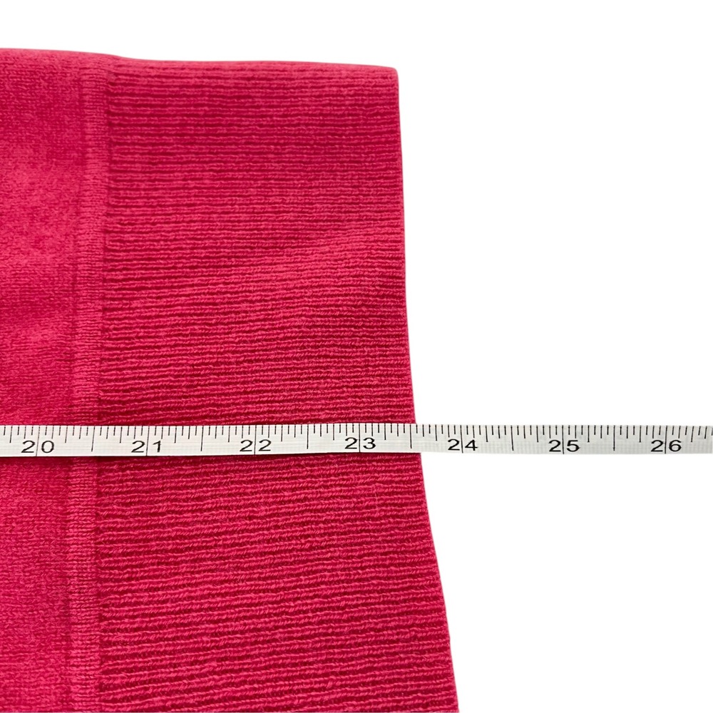 NAADAM 100% Cashmere Sweater Pop Pink Crewneck Womens Small EUC - Picture 9 of 11
